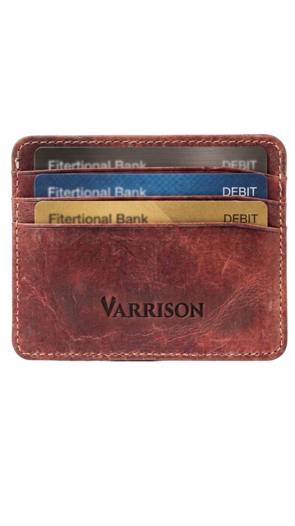 Madison Genuine Leather Card Holder - 1