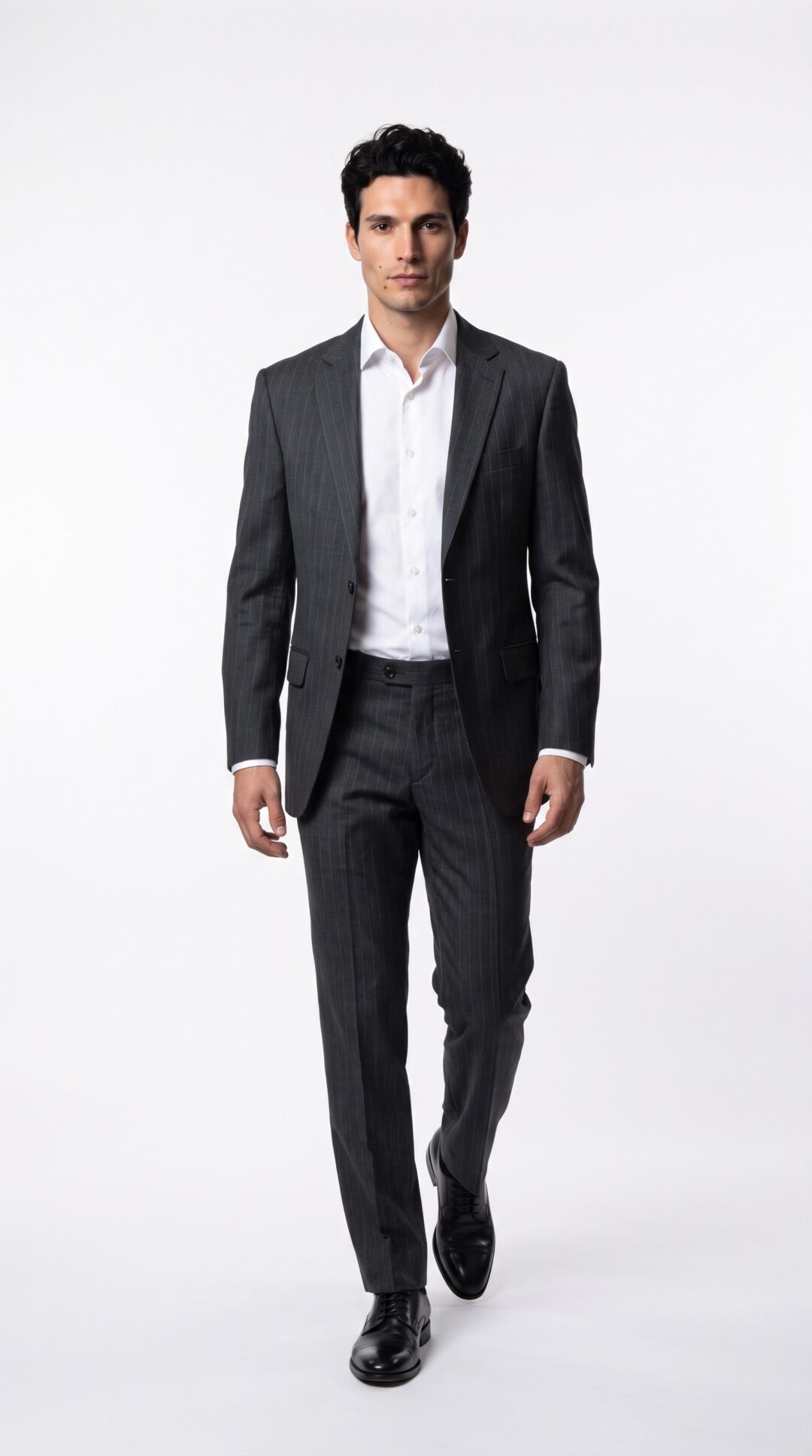 Barrington Grey Pinstripe Suit