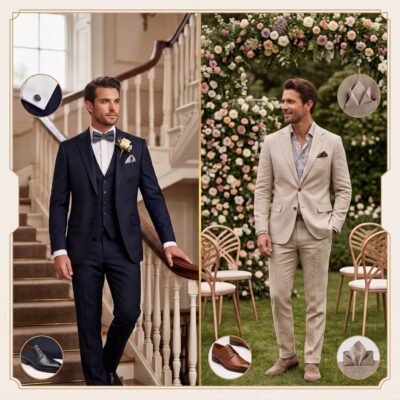 Best Men’s Suits for a Wedding: Groom & Guest Guide