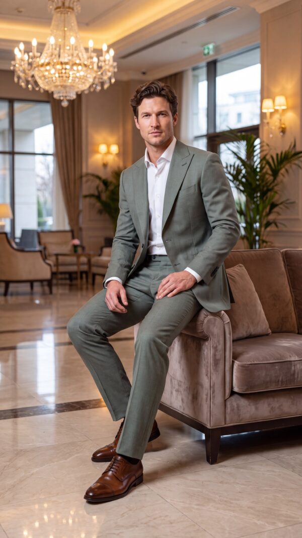 Wellington Green Suit