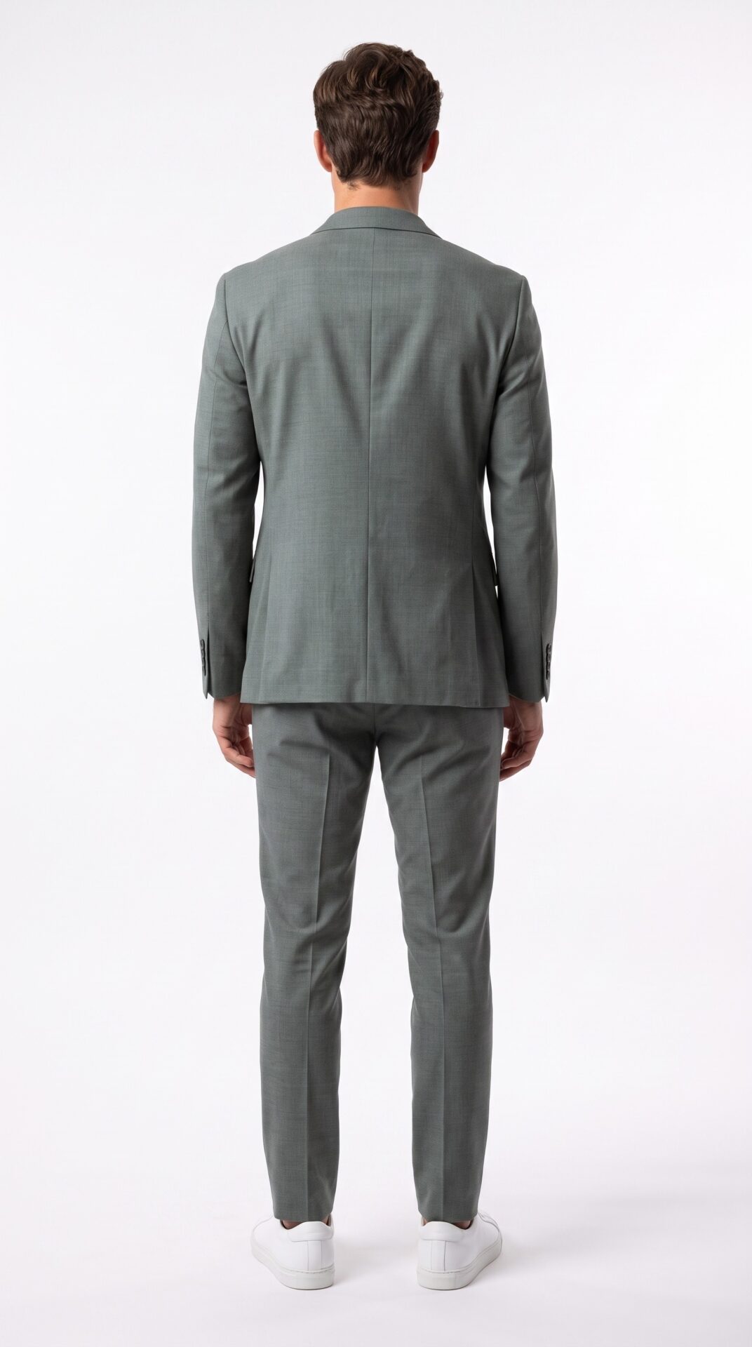 Men’s Green Suit – 2 pieces – Tailored Fit – Notch Lapel (3) - 6