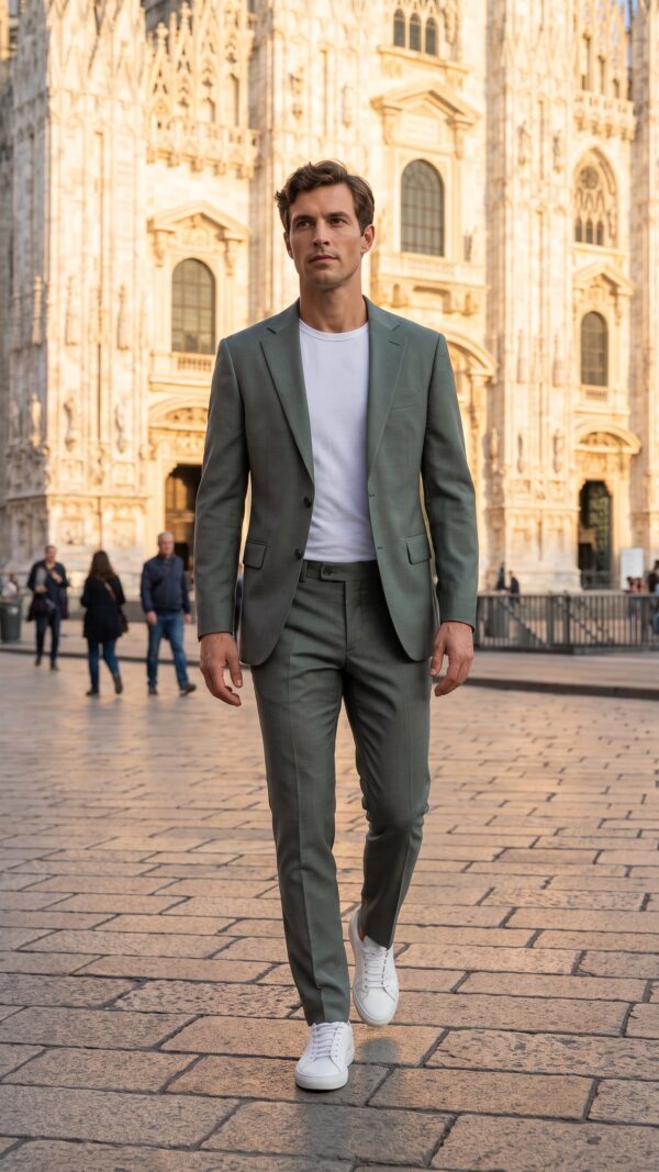 Halloway Green Suit