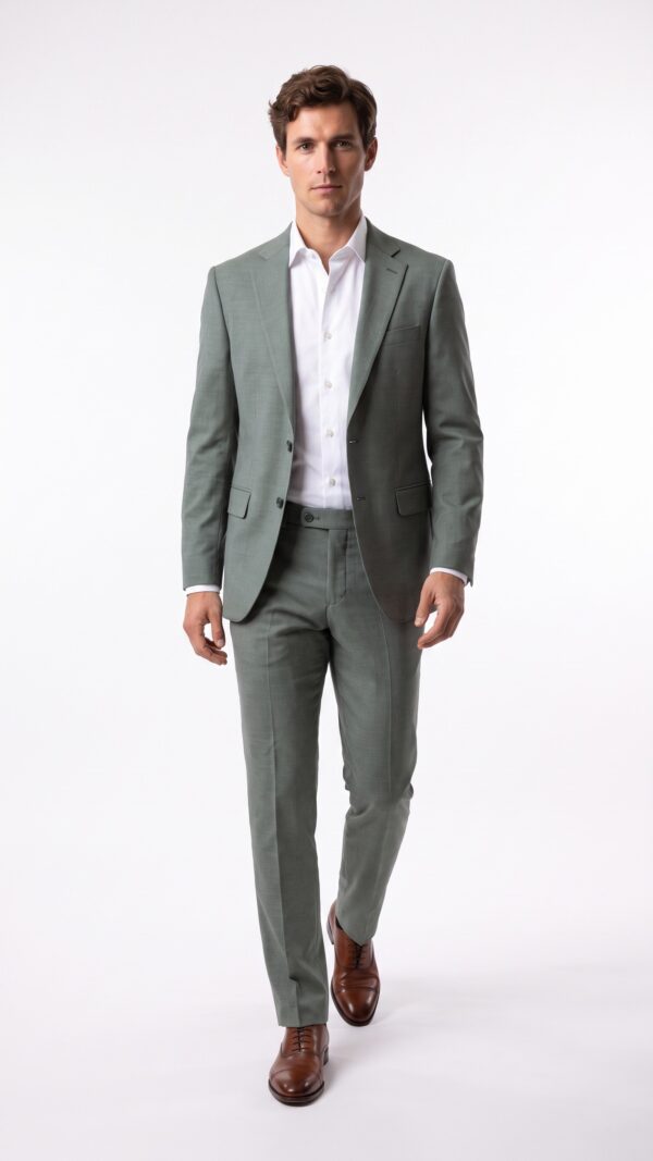 Halloway Green Suit - 1