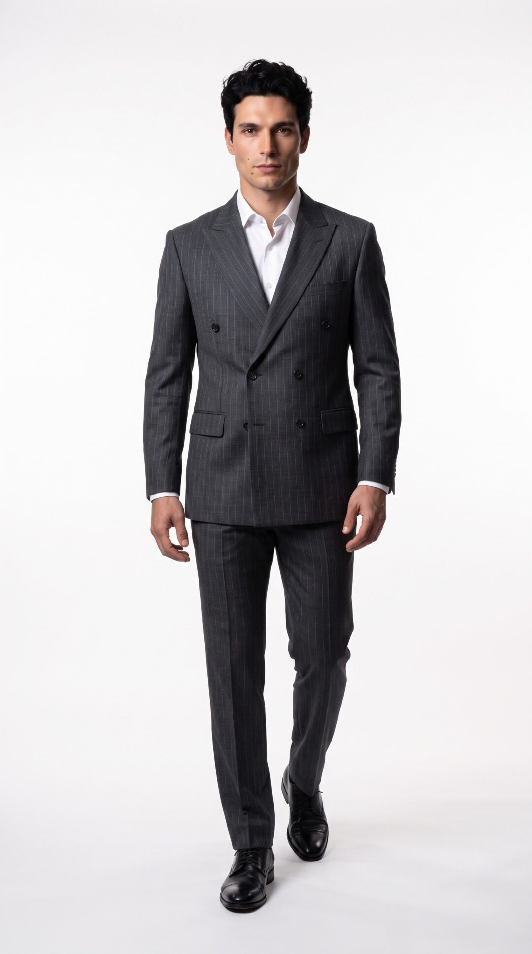 Glenwood Grey Double Breasted Suit