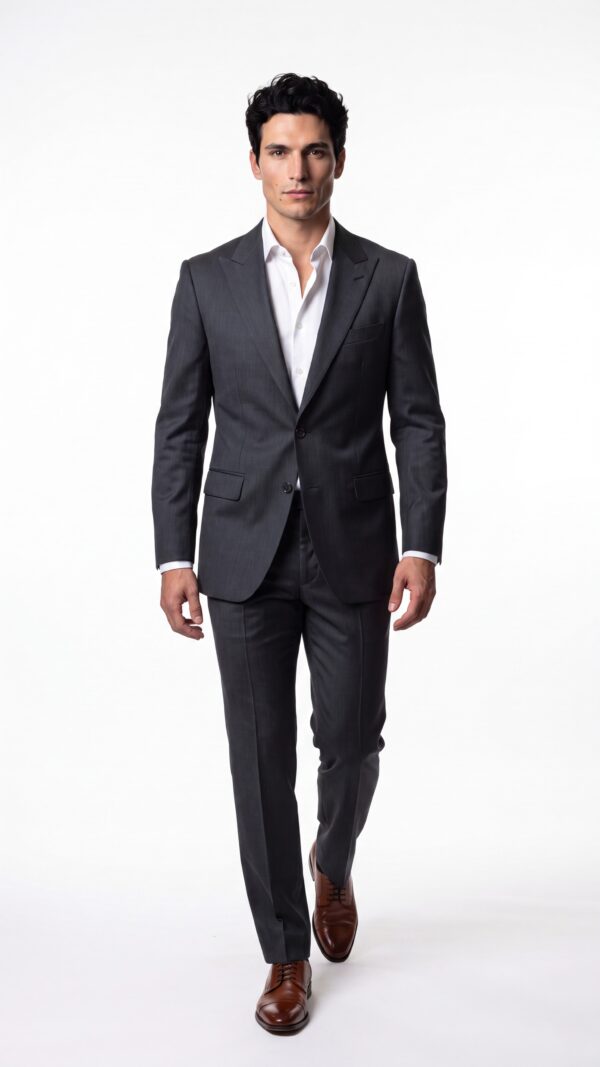 Somerset Black Pinstripe Suit - 1