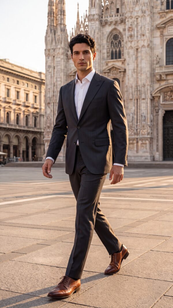 Somerset Black Pinstripe Suit