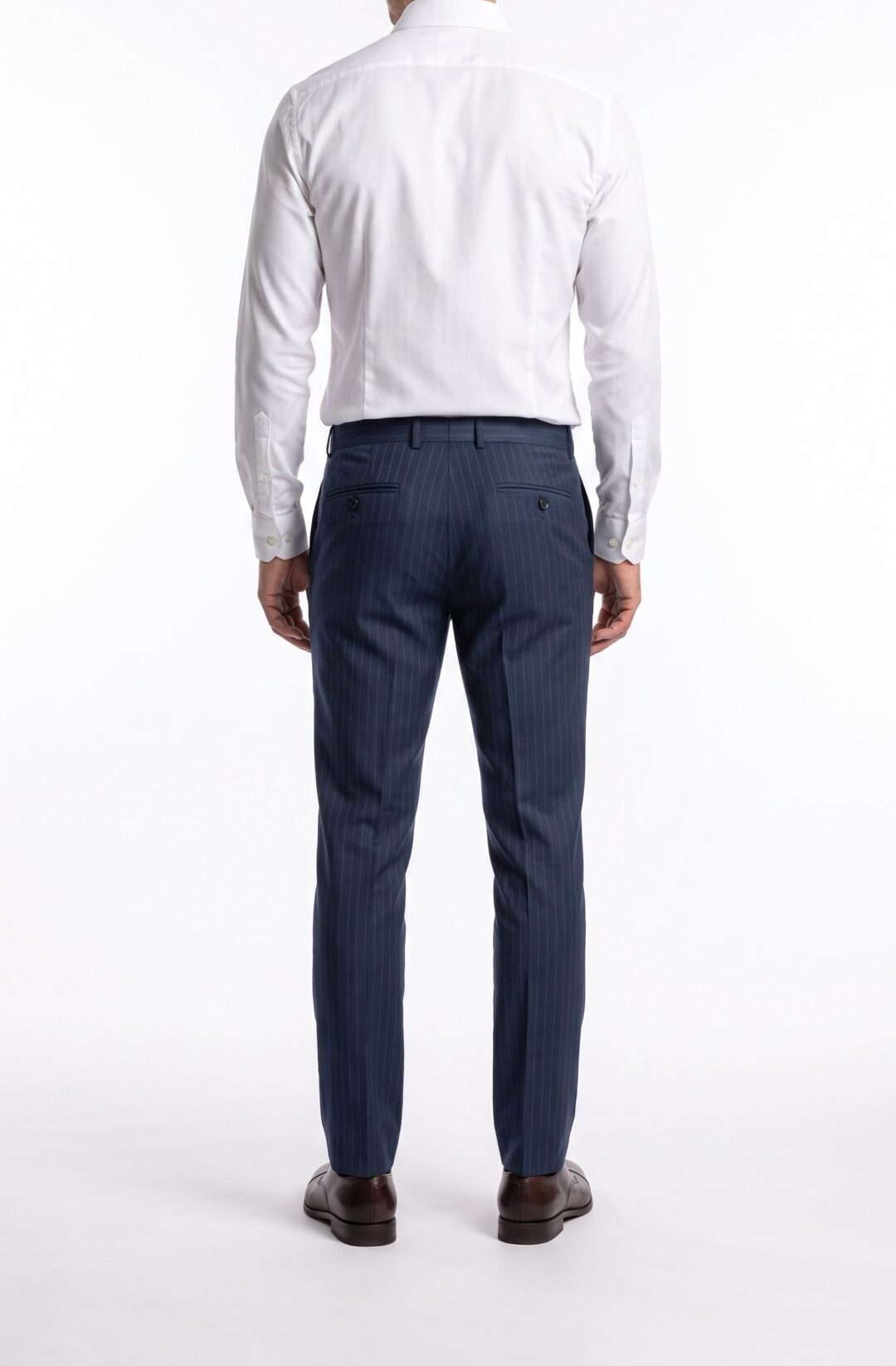 Pin striped blue suit trousers for men (2) – Copy - 7