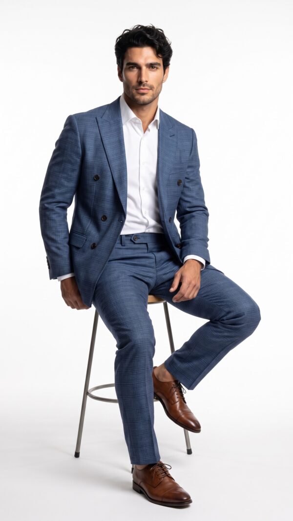 blue suit for men – Varrison (4) - 0