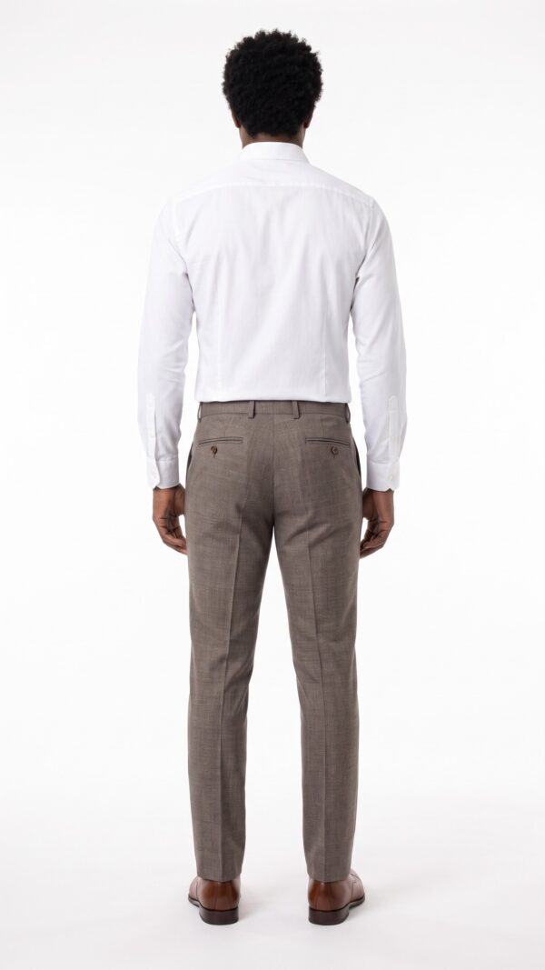 brown suit trousers for men (1) - 3