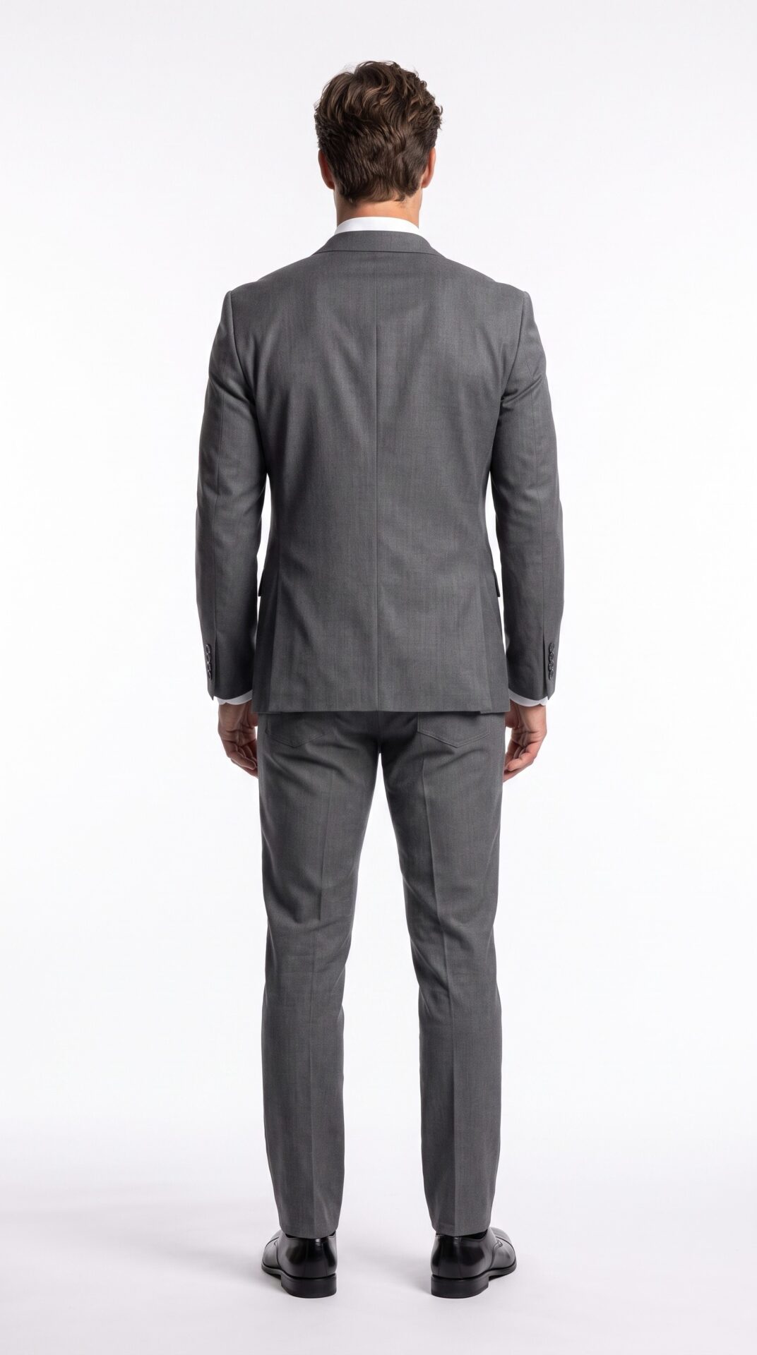 gray tailored men’s suit - 4