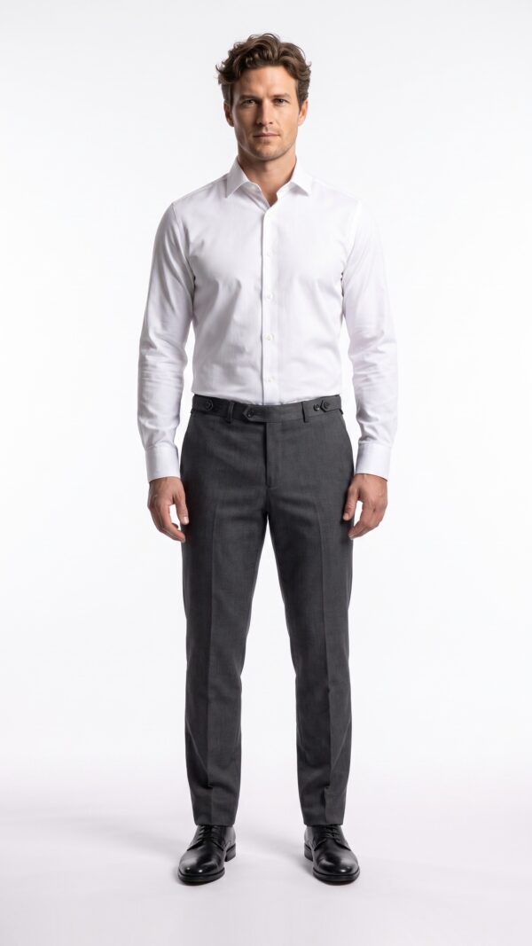 grey men’s trousers (1) - 4