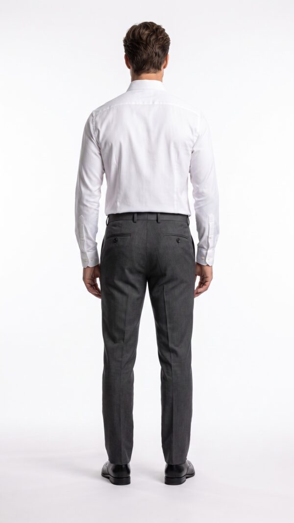 grey men’s trousers (2) - 5