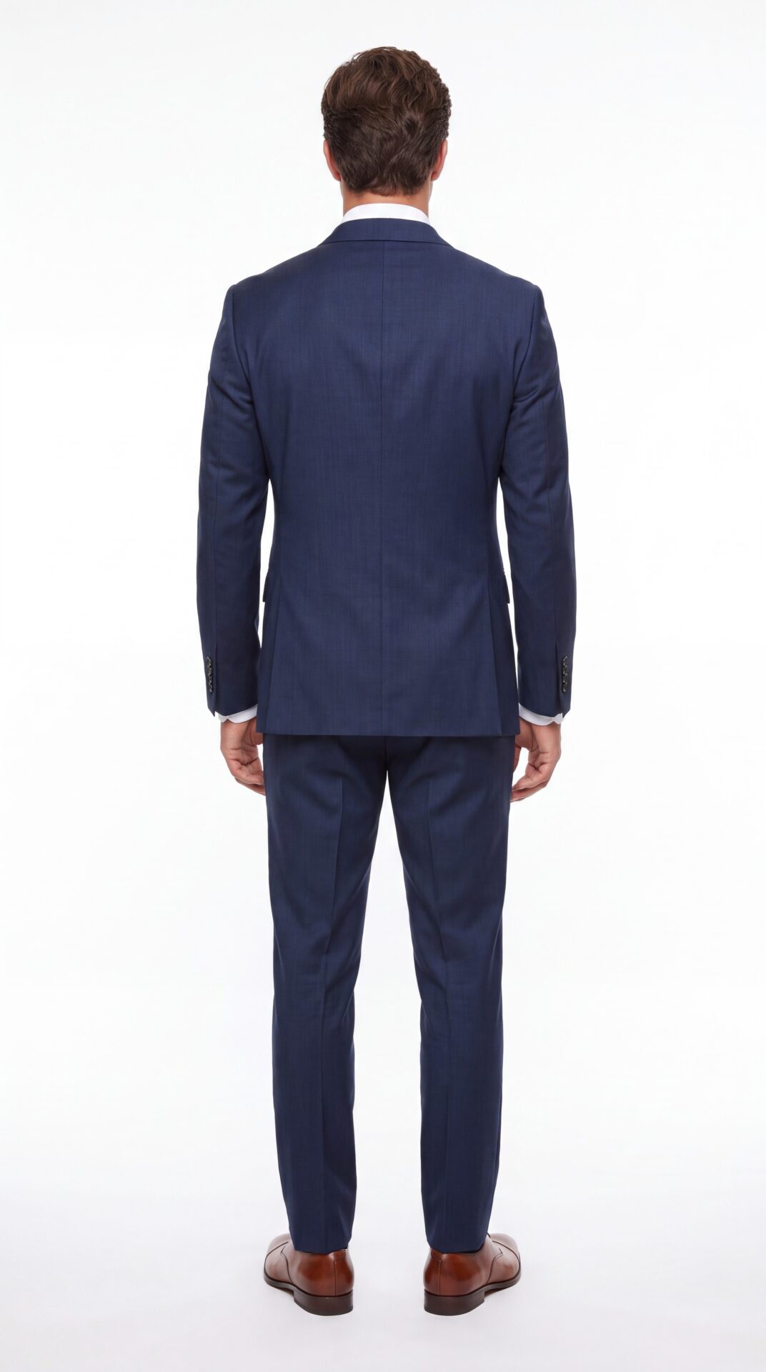 3 piece pinstripe navy blue suit for men (1) - 6