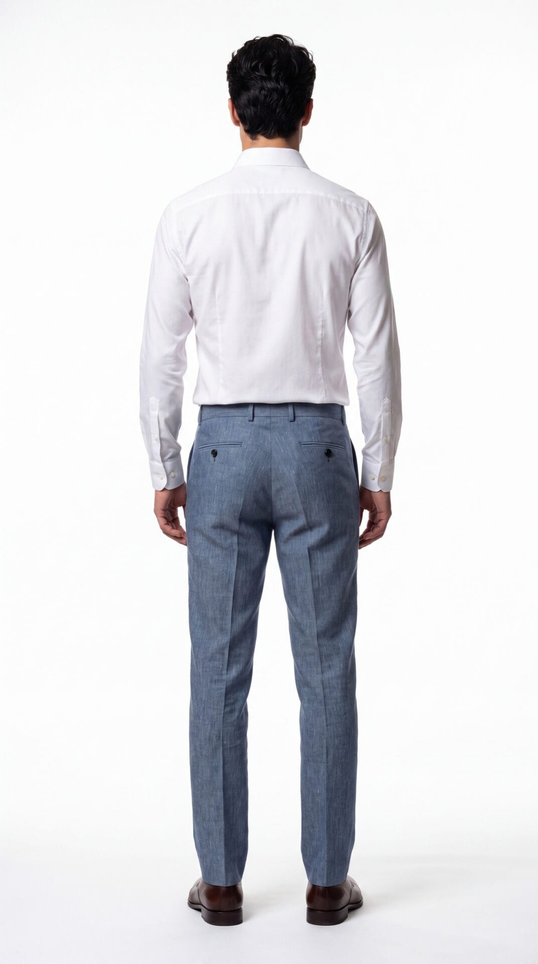 Blue Linen Men Suit (7) - 6