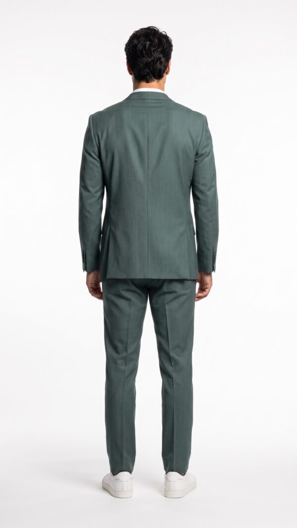 Foxhill Green 3 Pieces Pinstripe Suit