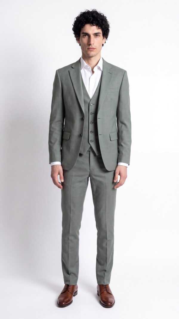 Westgate Green 3 Pieces Suit - 1
