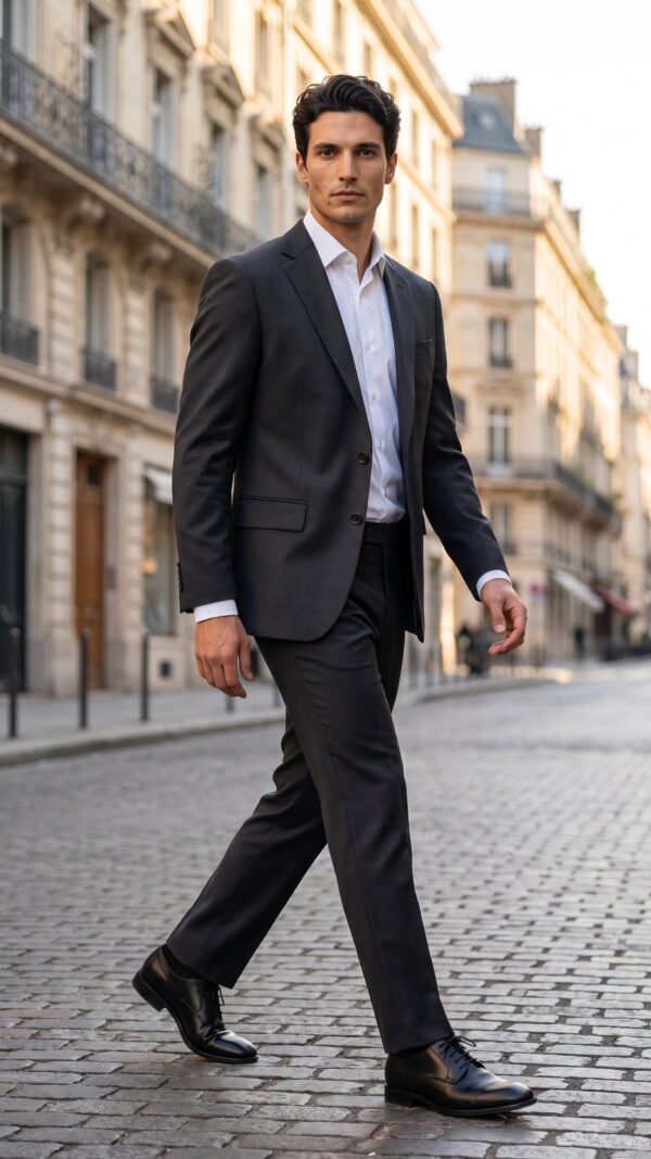 Captain Birdseye Black Suit